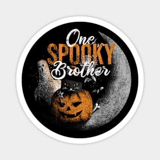 One Spooky Brother Magnet